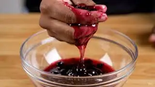 Satisfying Blueberry Jam Drip ASMR