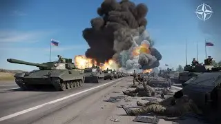 No Survivors! Russian Tanks Sweep NATO Streets! Massive Afternoon Explosion &ndash; ARMA 3