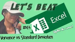 Calculate the Variance vs Standard Deviation by 2 Ways | Excel from 0 to Hero