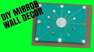 DIY MIRROR WALL DECOR DOLLAR TREE | GLAM LIVING ROOM DECOR 2020 | DIY HOME DECOR EASY TO MAKE