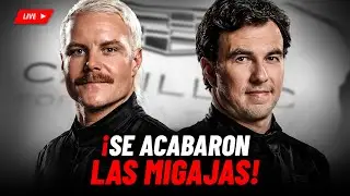🚨 &iexcl;&Uacute;LTIMA HORA! |  CHECO P&eacute;rez y Valtteri BOTTAS ser&aacute;n la DUPLA de CADILLAC a partir de 2026