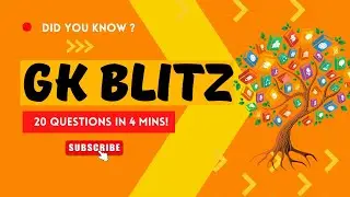 General Knowledge Blitz: 20 Questions in 4 Minutes!