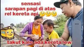 Sensasi sarapan pagi di atas rel kereta api@kokochannel667