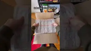POV: Unboxing a Korean order! 😍 #pov #pokemon #pokemontcg #pokemonkr