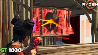 GT 1030 Fortnite CHAPTER 3 |CREATIVE| PERFORMANCE MODE 1080p