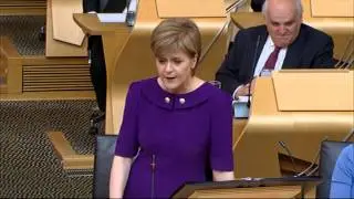 Ruth Davidson at First Minister's Questions 14 May 2015