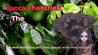 Tacca chantrieri  - The Black Bat Flower