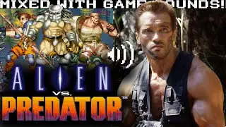Predator(1987)|mixed with Alien vs Predator(1994)arcade game sounds!