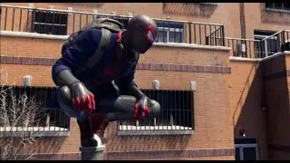 Start a riot | Spiderman Miles Morales | fast Web swinging | swinging to music |