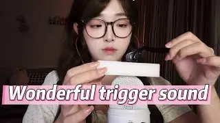 「ASMR 免疫福音｜雙聲道」滾輪針觸發音 4種道具合集 ｜ Wheel needle trigger sound 4 kinds of props collection