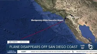 Small plane disappears hundreds of miles off San Diego coast