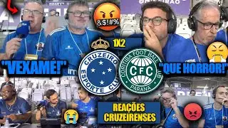 REAÇÕES dos CRUZEIRENSES - CRUZEIRO 1x2 CORITIBA - BRASILEIRÃO 2026 - REACT VAMOS RIR!