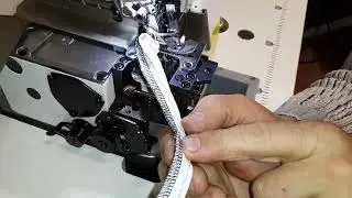 Настройка   #Оверлок Джек Jack JK 798D Четырехниточный Трикотажный #Sewing machine
