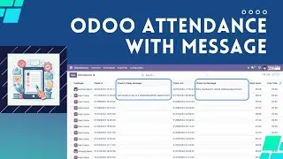 Odoo Attendance Late Message Module