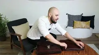 Review of Leather Briefcases The Magus and Illusions | Time Resistance Official Video