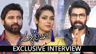 Rana Daggubati  Exclusive Interview With Malli Raava  Movie Team | Sumanth | Aakanksha Singh