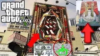 GTA 5 Mystery: Full Textile City Mural Investigation! Real Life Textile Mural! Golden Ticket
