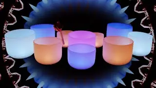 Full Moon in Capricorn Crystal Bowls Deep Sleep & Chakra Healing 432Hz Sound Bath