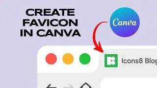 How to Make Favicon for Website in Canva