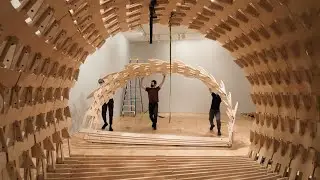Geoff Nees x Kengo Kuma Botanical Pavilion for the National Gallery of Victoria