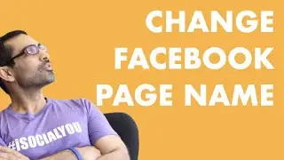 How to Change Facebook Page Name 2020 [New Facebook UI]