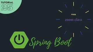SpringBoot |Tutorial #25 | Free online class