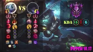 FIZZ vs SYLAS MID LANE - PATCH10.13