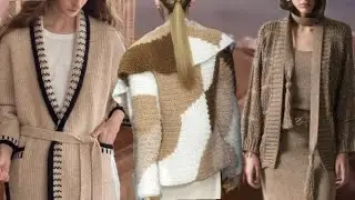 🔥 ОФИГЕННЫЕ вязаные кардиганы, жакеты. AWESOME knitted cardigans and jackets.
