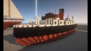 Учебное пособие по интерьеру буксира Minecraft TSS T/T Calshot, часть 1