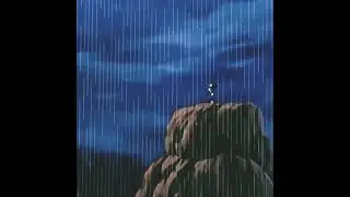Push through the pain giving up hurts more | Vegeta in the rain | DBZ