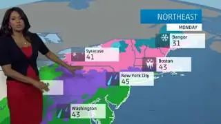 Philadelphia's Weather Forecast For December 9, 2013