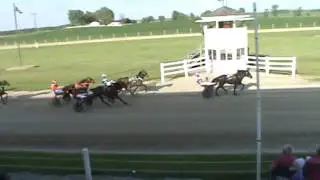 Nappanee Raceway 6-9-17 Rockin Bartibo wins in 1:04.3