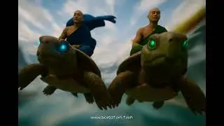 Turbo Tortoise Monks: The Enlightened Race #aivideo #aimusicvideo