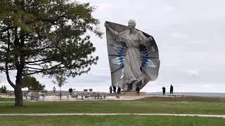 Dignity of earth and sky statue- Chamberlain South Dakota rest area