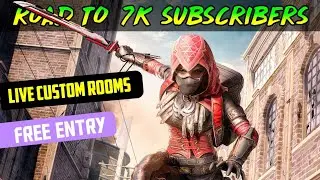 PUBG MOBILE TIER 1 || 7000 GOAL🏁 || CUSTOM ROOMS || PRIZE 20 || #UMG