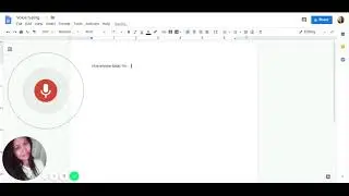 Google Docs Voice Typing