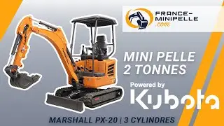 Mini Pelle MARSHALL PX-20 | FRANCE MINI PELLE