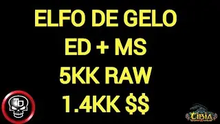 #tibia ELF GELO - DUO - XP + $$
