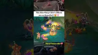 Floryn Season Skin Effects!😍 #mobalegends5v5 #moba5v5English #moba5v5pippin