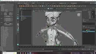 4. conectar y control de pesos - advance skeleton - rigging maya