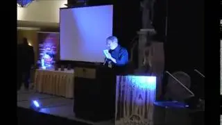 David Gerrold receiving 2014 Bram Stoker Award for short fiction horror