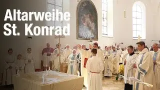 Neuer Altar in St. Konrad geweiht
