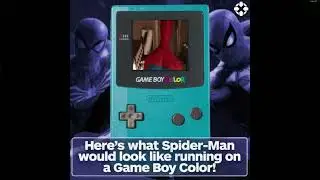I made the IGN Spider-Man Game Boy Color video real (Reshade)