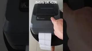Impressora de Etiqueta Zebra GK 420t impress&atilde;o r&aacute;pida.