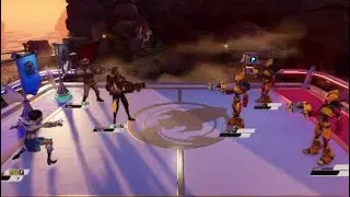 Rocket Arena Co-op Mode RocketBot Attack Gameplay