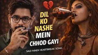 Dil Ko Nashe Mein Chhod Gayi 💔 Sad Love Story Song | Heartbreak Hindi Song 2026 | Rakesh Music Zone