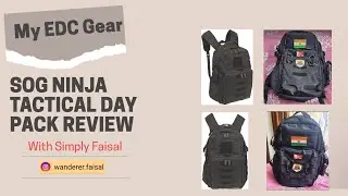 SOG Ninja Tactical Daypack Review. #sog backpack #tactical backpack #edc gear #tactical gear #edc