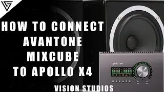 How To Connect Avantone Mixcube To Apollo X4