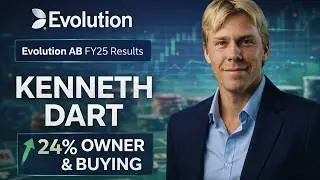 Evolution AB, 2025 финансовый год: почему Кеннет Дарт владеет примерно 24% акций (и продолжает их...