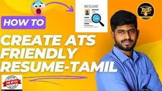 How to Create an ATS friendly resume in tamil | EP-3 | How to get an IT Job in 2024? #job #tamil